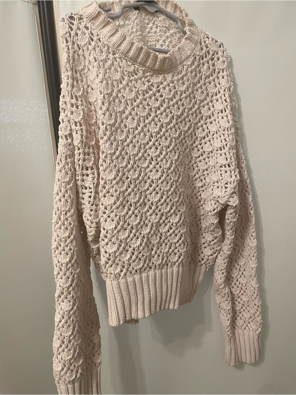 Cream Knit Women’s Sweater